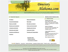 Tablet Screenshot of directoryalabama.com